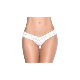 String blanc sexy dentelle 